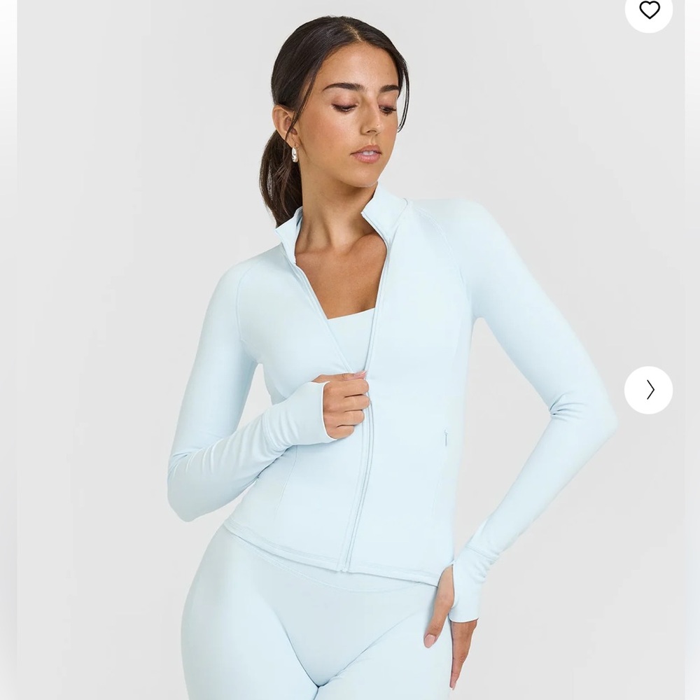 NWOT Oner Active SoftMotion Cloud Blue Jacket